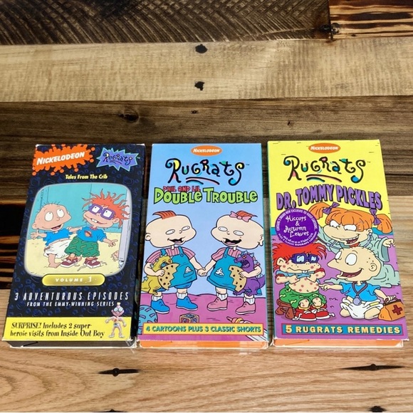 Media Rugrats Vhs Bundle Poshmark